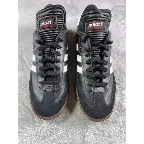 Adidas Samba Classic Black White Gum Sole Men’s 8.5 Athletic Shoes